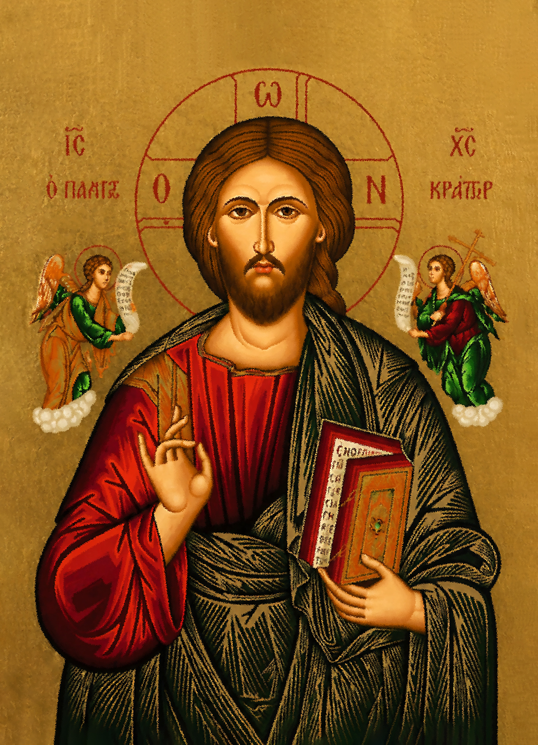<판토크라토르 (전능하신 그리스도, Christ Pantocrator)>
