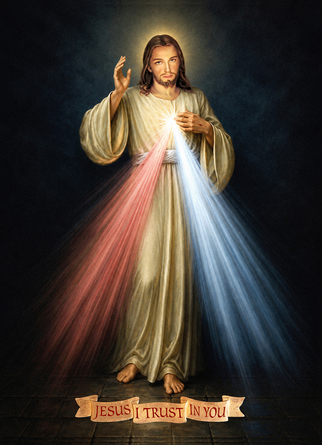 <하느님의 자비 예수님 (Divine Mercy)>