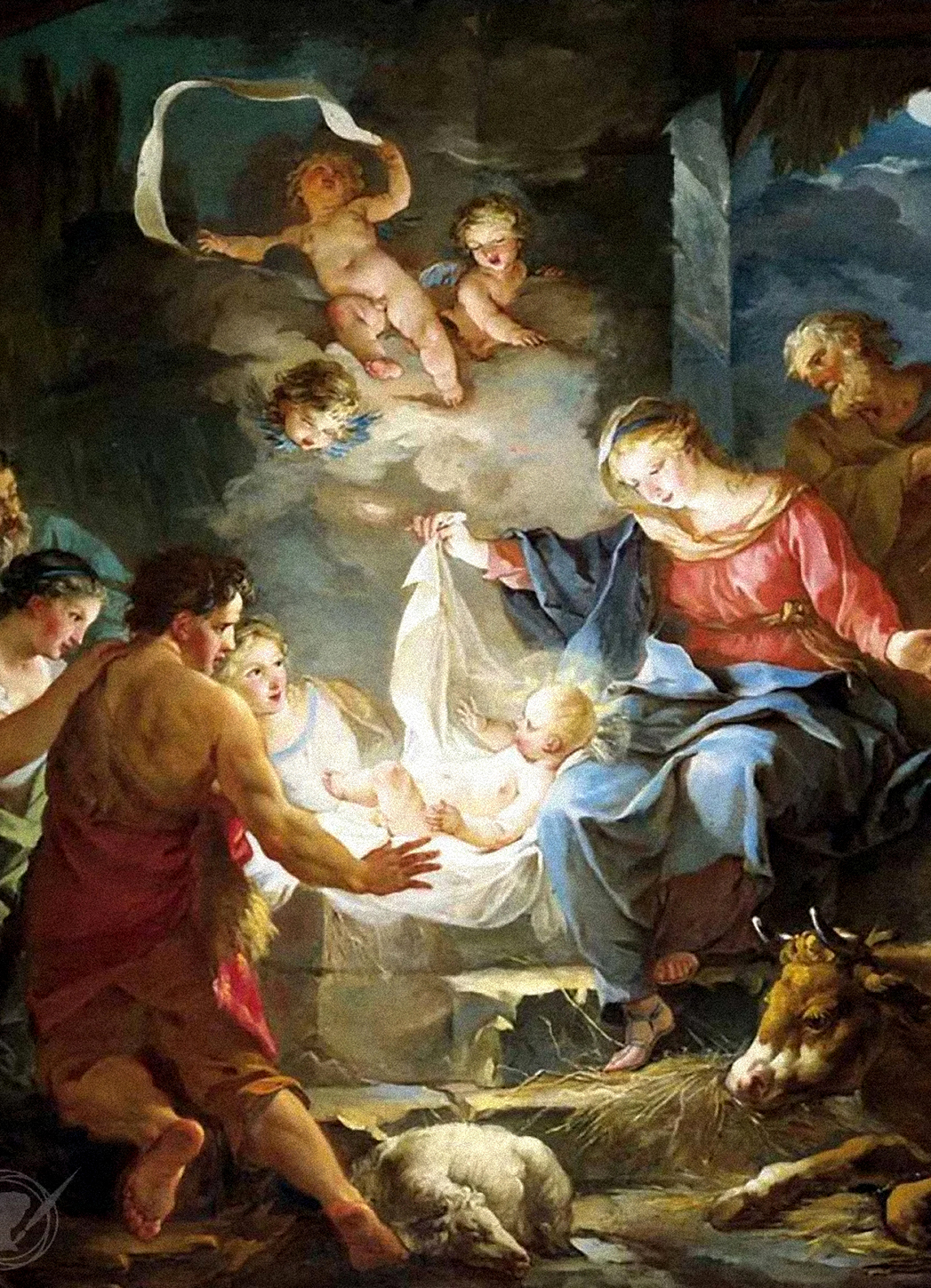 <예수 탄생과 지극히 높은 곳에서는 하느님께 영광 (Nativity – Gloria in Excelsis Deo)>