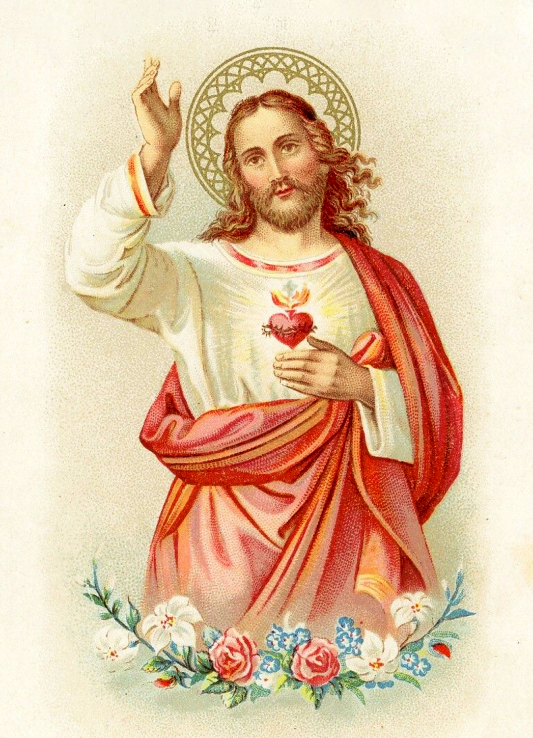 <예수 성심 (The Sacred Heart of Jesus)>