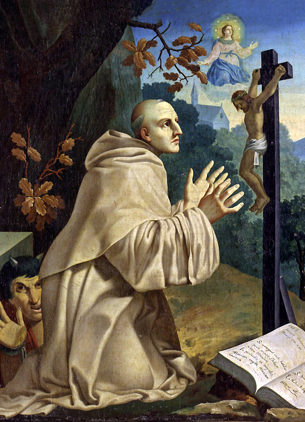 <클레르보의 성 베르나르도의 환시 (Vision of Saint Bernard of Clairvaux)>