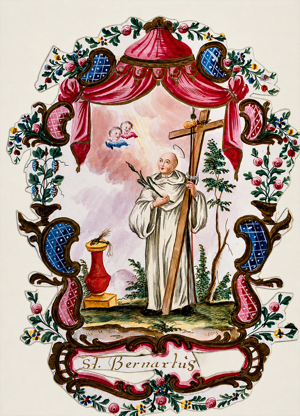 <클레르보의 성 베르나르도 (Saint Bernard of Clairvaux)>