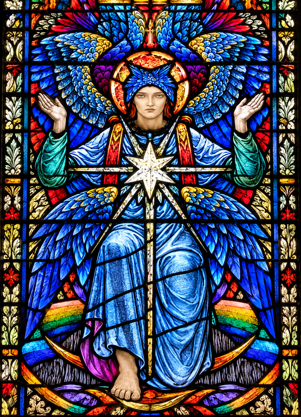 <별을 든 세라핌(Seraphim Bearing a Star)>