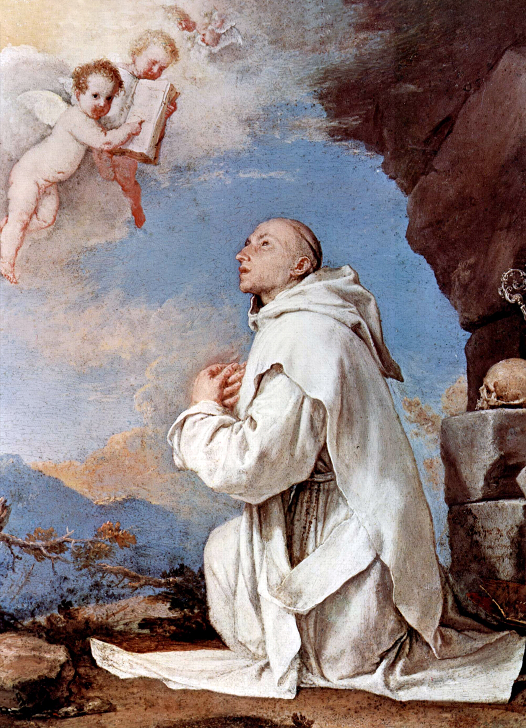 <성 브루노의 환시(Vision of Saint Bruno)>