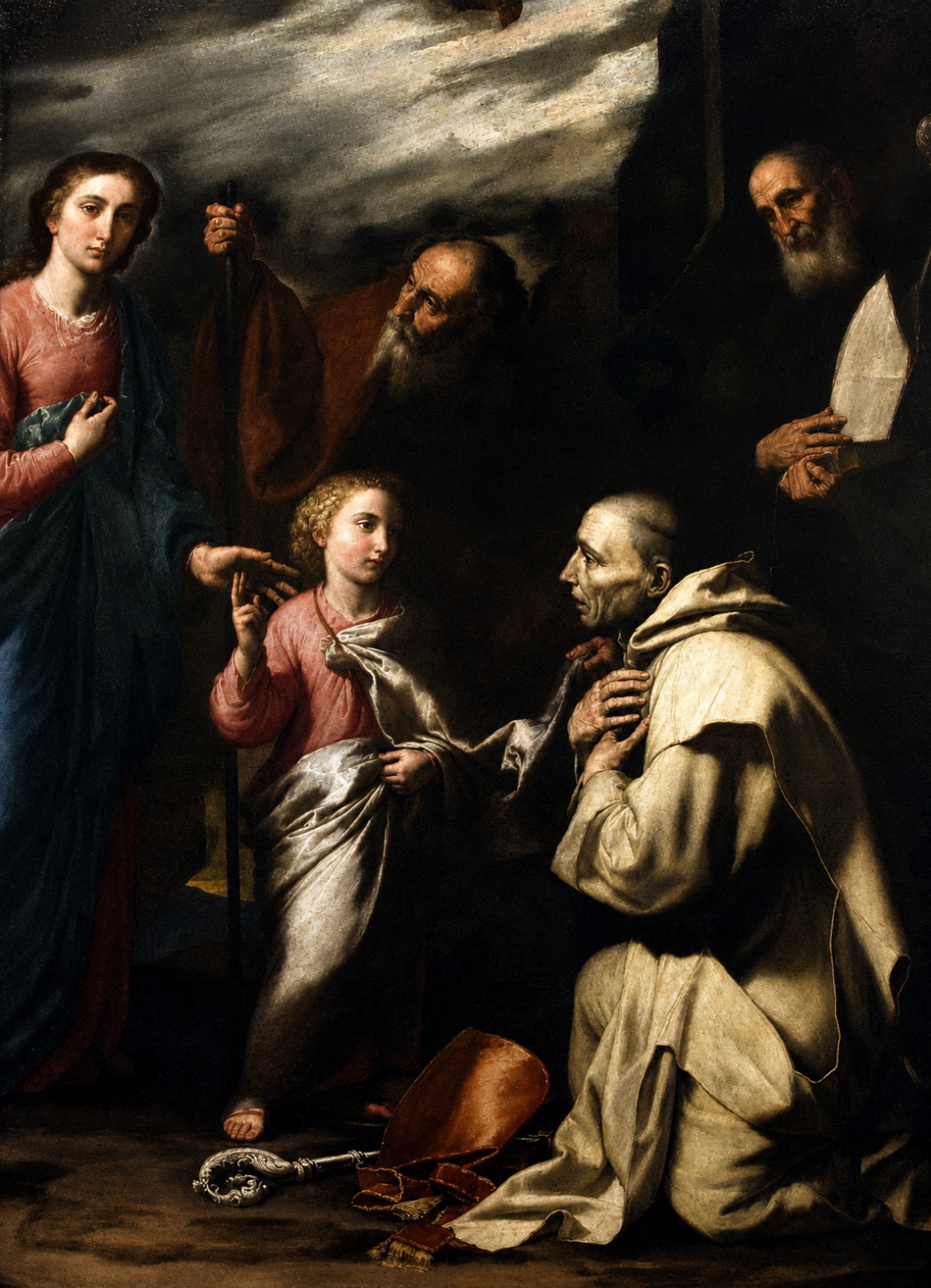 <성가정과 성 브루노(The Holy Family with Saint Bruno)>