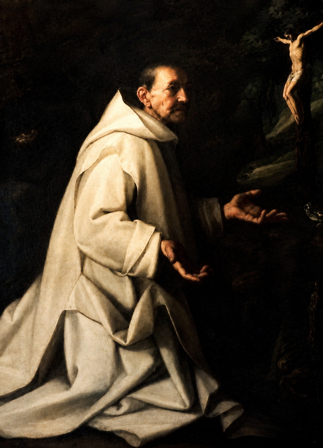 <십자가를 묵상하는 성 브루노(St. Bruno in Contemplation before the Crucifix)>