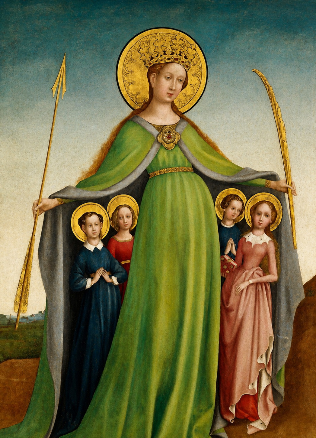 <보호자 성녀 우르술라(Protective Saint Ursula)>