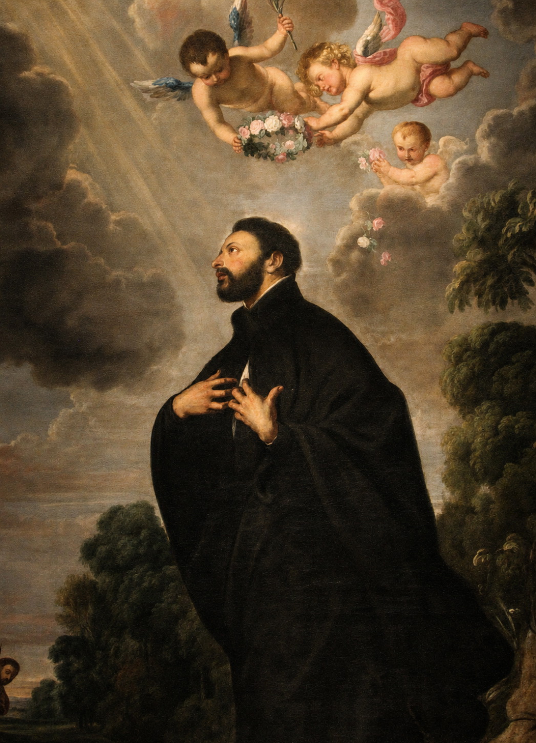 <성 프란치스코 하비에르의 영광(The Glorification of Saint Francis Xavier)>