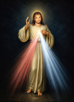 <하느님의 자비 예수님 (Divine Mercy)>