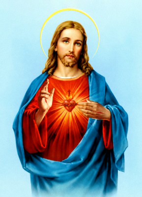 <예수 성심 (The Sacred Heart of Jesus)>