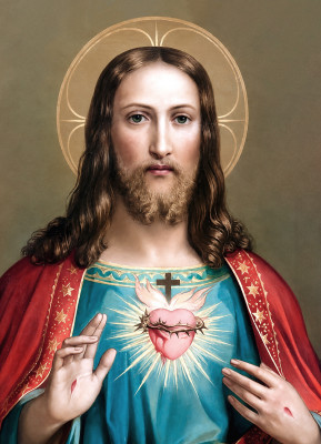 <예수 성심 (The Sacred Heart of Jesus)>