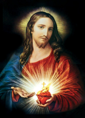 <예수 성심 (The Sacred Heart of Jesus)>