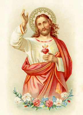 <예수 성심 (The Sacred Heart of Jesus)>