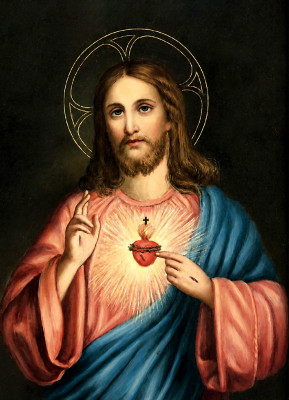 <예수 성심 (The Sacred Heart of Jesus)>