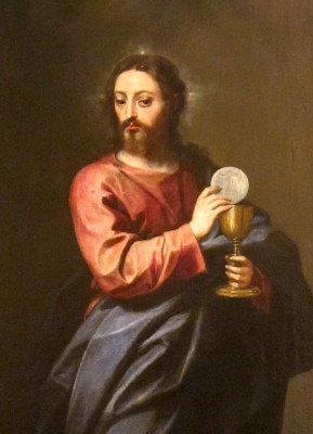 <성체를 축복하시는 그리스도> (Christ Blessing the Host)