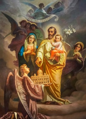  <성 요셉과 성가정(St. Joseph and the Holy Family)>