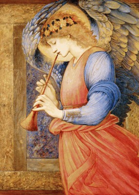 나팔을 부는 천사 (Angel Playing a Flageolet)