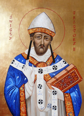 <성 그레고리오 2세 교황 (Saint Gregory II)>
