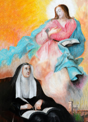 <성녀 비르지타의 환시 (The Vision of Saint Bridget of Sweden)>