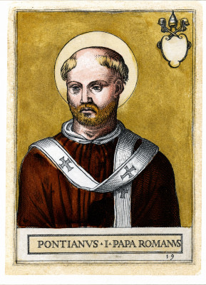 <성 폰치아노 교황 (Pontianus II Papa Romanus)>