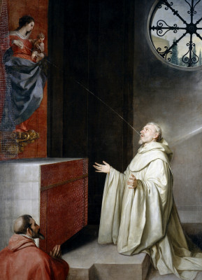 <성모의 젖을 받는 클레르보의 성 베르나르도 (The Lactation of Saint Bernard)>