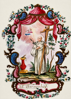 <클레르보의 성 베르나르도 (Saint Bernard of Clairvaux)>