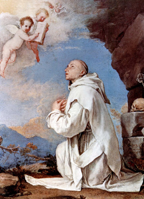 <성 브루노의 환시(Vision of Saint Bruno)>