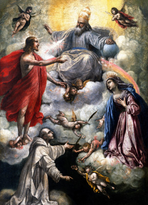 <성 브루노의 환시(The Vision of Saint Bruno)>