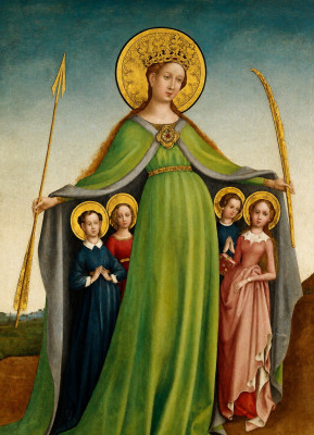 <보호자 성녀 우르술라(Protective Saint Ursula)>