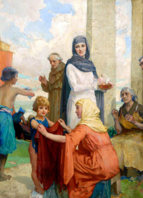 <하틀풀의 성녀 힐다(St. Hilda at Hartlepool)>