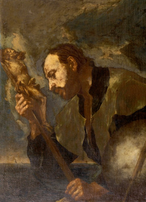<십자가를 묵상하는 성 프란치스코 하비에르(Saint Francis Xavier Contemplating the Crucifix)>